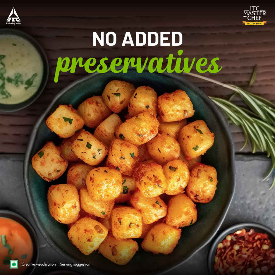 ITC Master Chef Chili Garlic Potato Shots Nuggets | 52 pieces Combo 