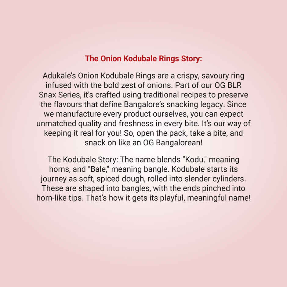 Adukale Adukale Onion Kodubale