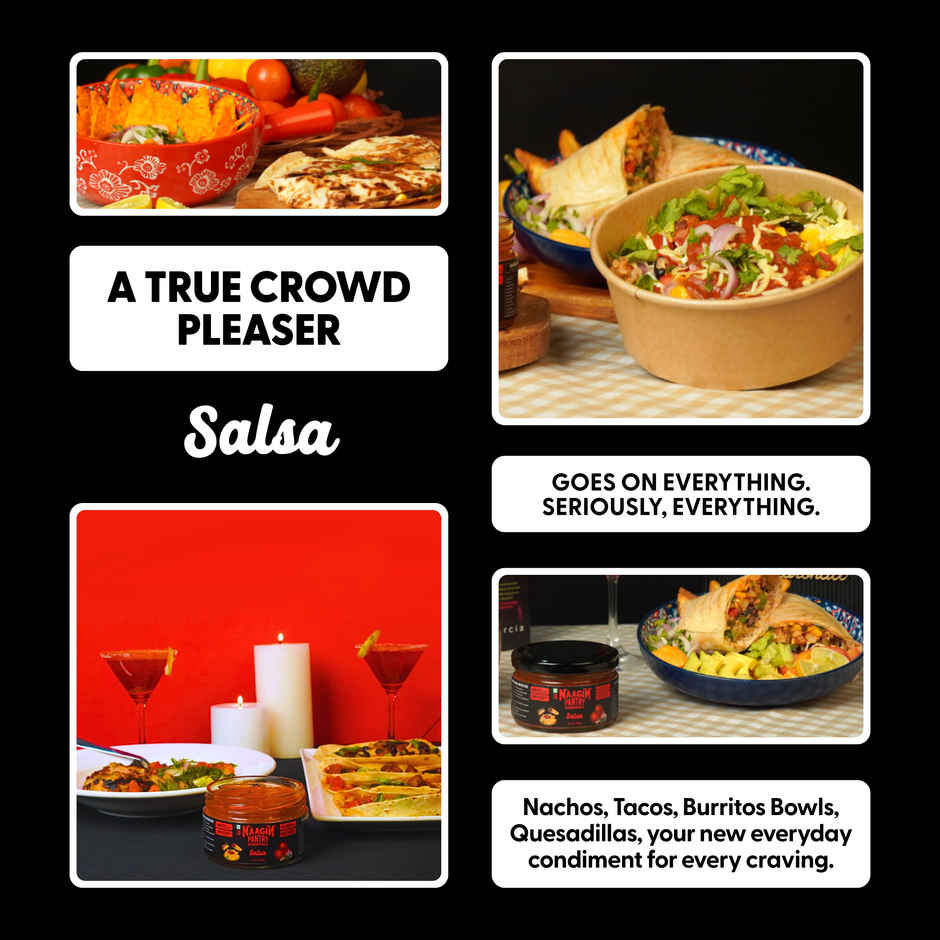 Naagin Salsa Dip | Fresh, Zesty, Indo-Mexican Dip, Premium Tomatoes