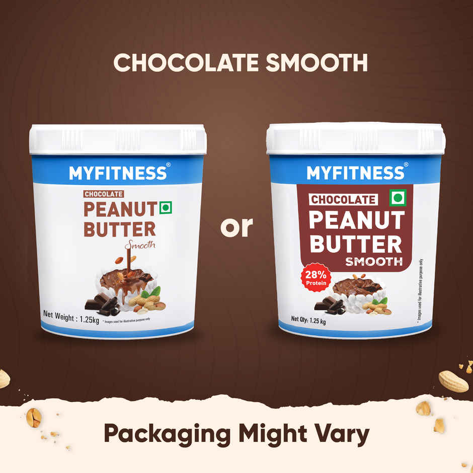 MyFitness Chocolate Peanut Butter Smooth Spread | High Protein