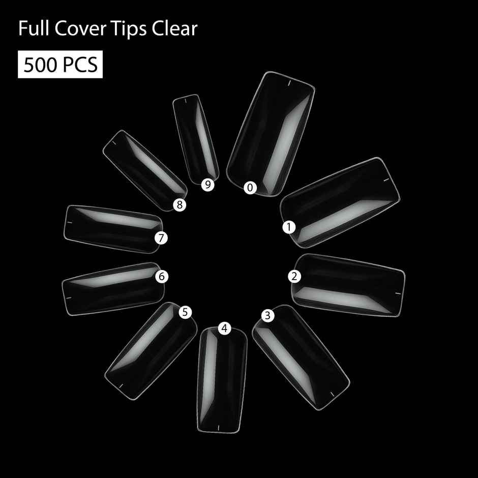 Shills Professional PKT Full Cover Tips | Clear