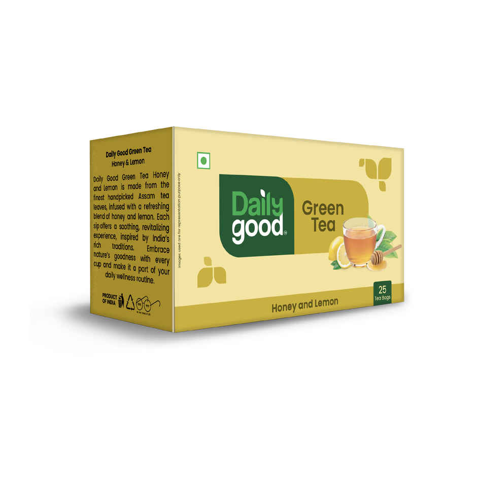 Daily Good Green Tea Honey & Lemon (25 Tea Bags)