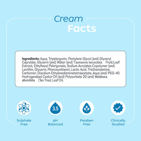 Arth By Emcure Intimate Care Cream | pH 3.5 - 4.5 with Tea Tree Oil | For Dryness & Itch Relief