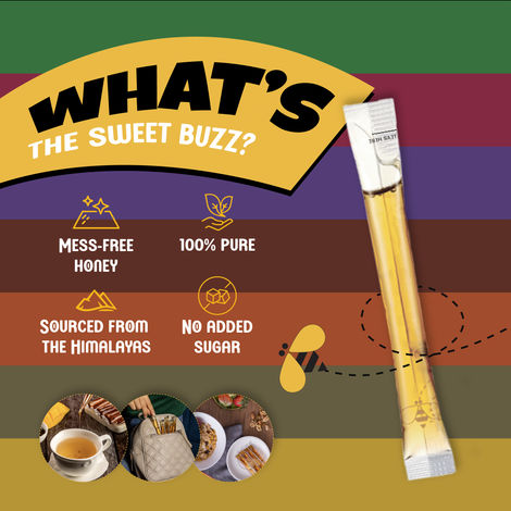 Honey Twigs Rainbow Flavoured Honey Combo | 7 Sticks