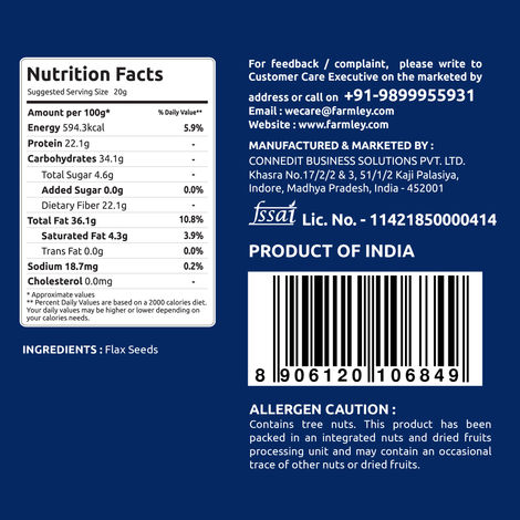 Farmley Premium Flax Seeds