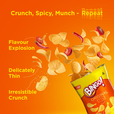 Bingo! Original Style Chilli Charged Tomato Chips