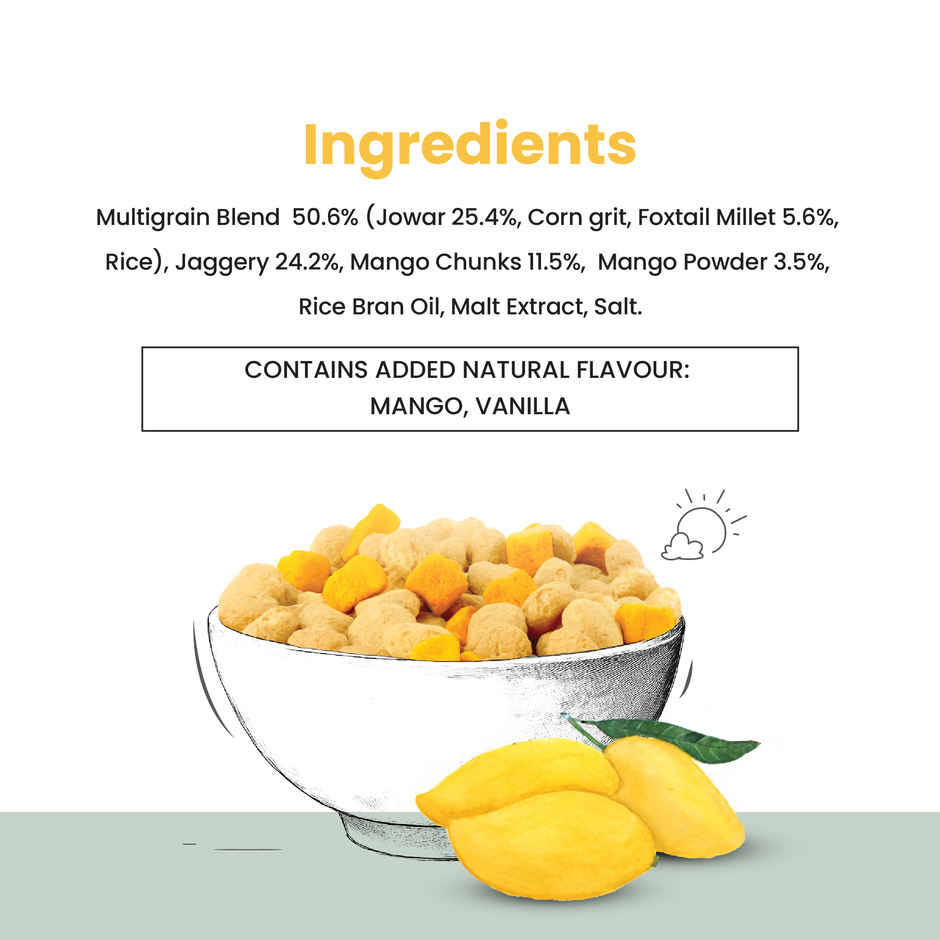 Sid's Farm Foods Mango millet pops | Stand up pouch