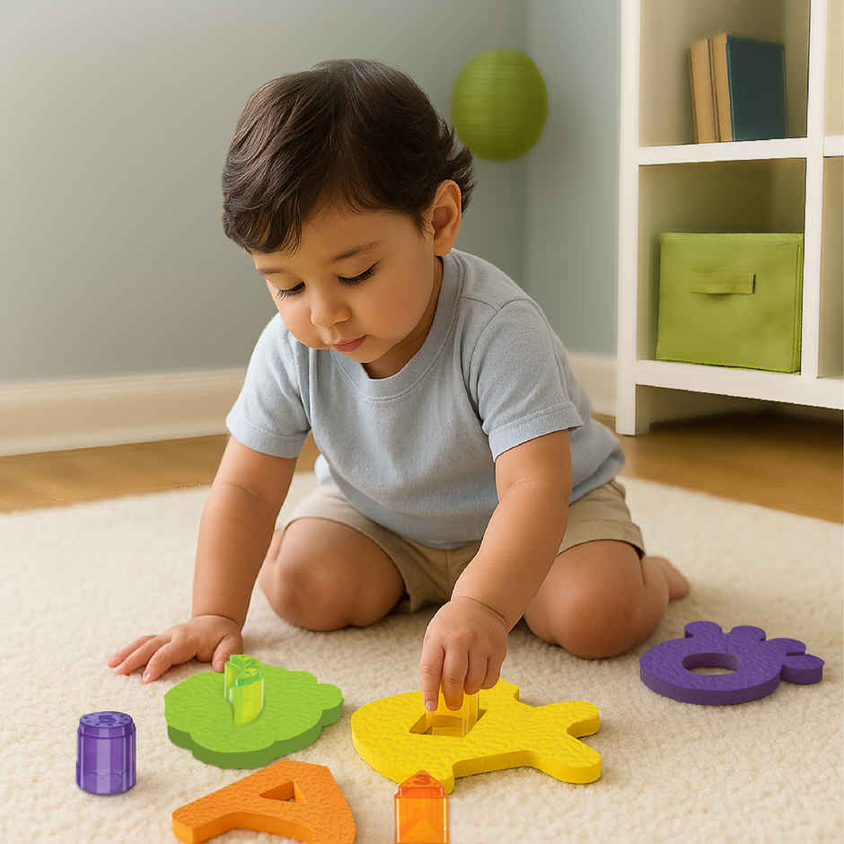 Imagimake Leaps & Bounds - Floating Bath Buddies | Colorful Floating Educational Toy for Toddlers