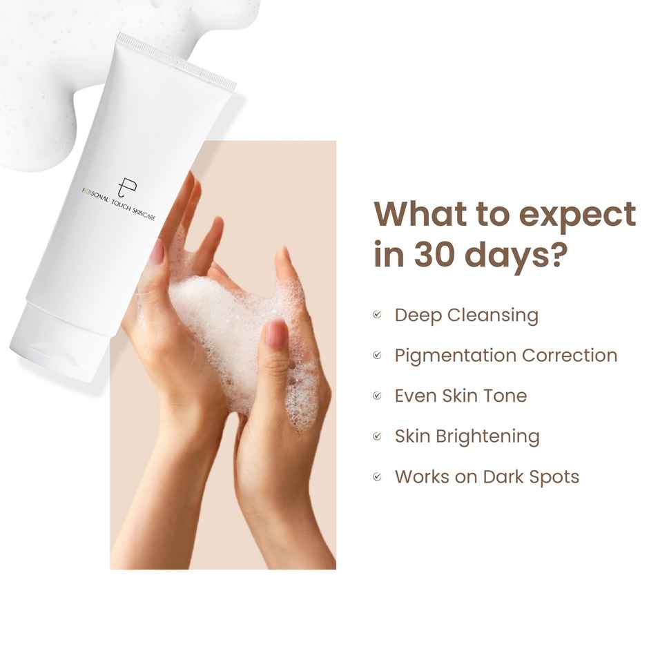 Personal Touch Skincare Facebath Deep Cleansing Facewash for All Skin Types