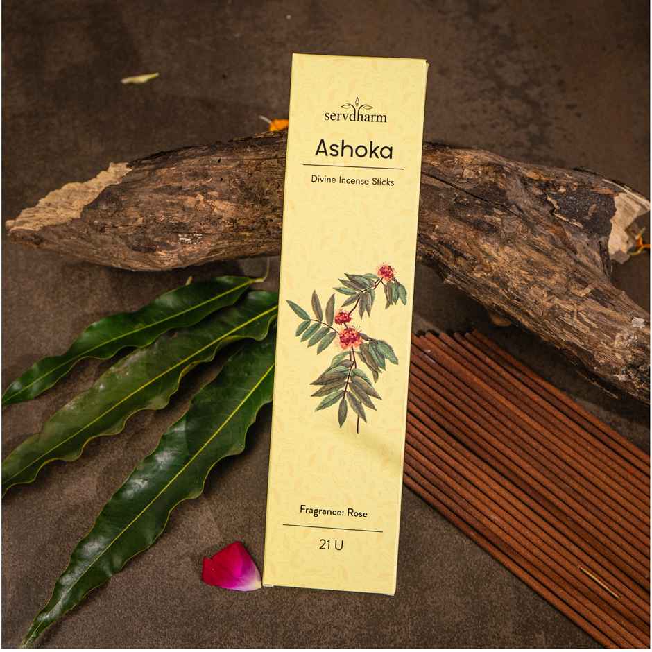 Ashoka Divine Incense Sticks | Fragrance Rose | ServDharm