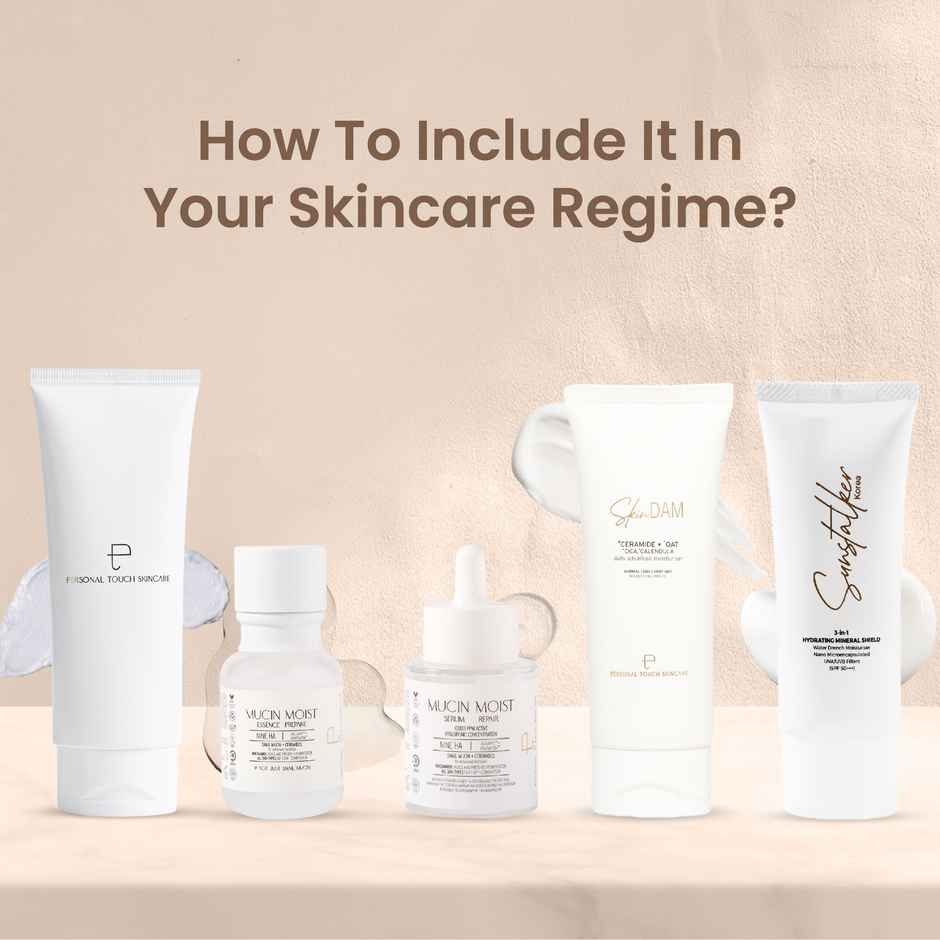 Personal Touch Skincare SkinDam Korean Mosturiser with Ceramide 3 - Oat Kernell