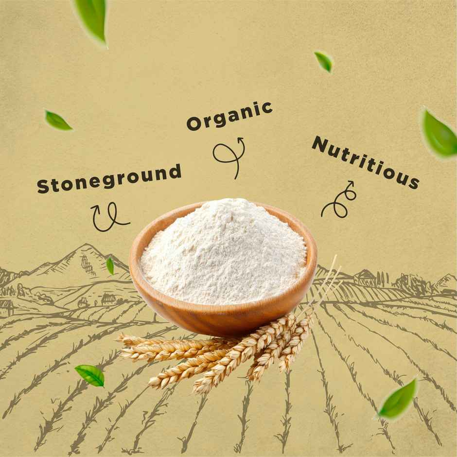 Bharat Organics Whole Wheat Atta