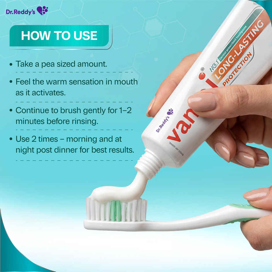 Vantej Sensitivity Protection Toothpaste