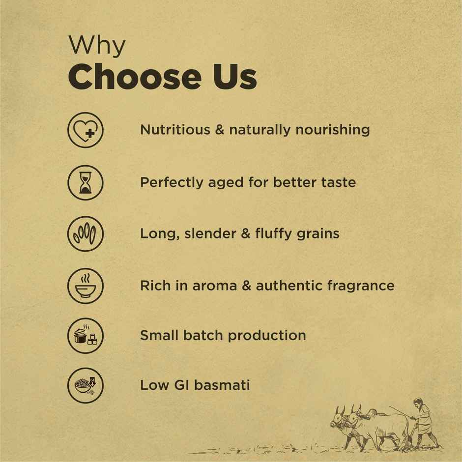 Bharat Organics Traditional Basmati Rice