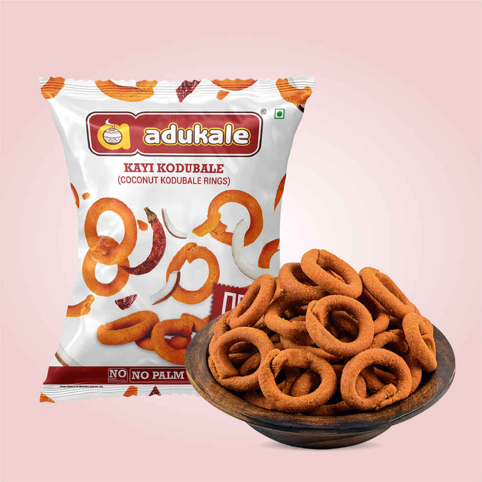 Adukale Kayi Kodubale | Coconut Kodubale