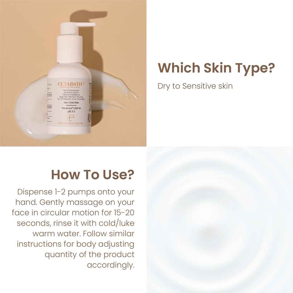 Personal Touch Skincare Skincare Cetabath Gentle Skin Cleanser Dry to Sensitive Skin