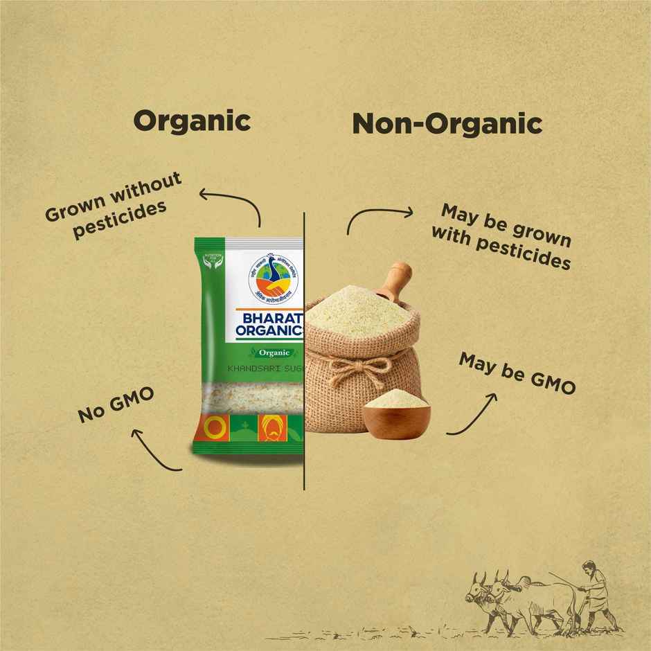 Bharat Organics Khandsari Sugar