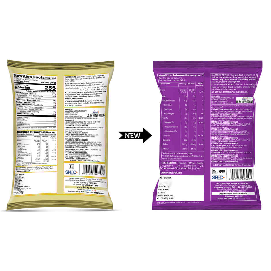 Bikaji Classic Salted Peanut Combo 