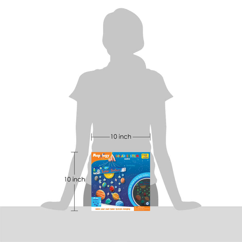 Imagimake Solar System Mobile Kit | Space Science Learning Toy | Interactive Model Gift