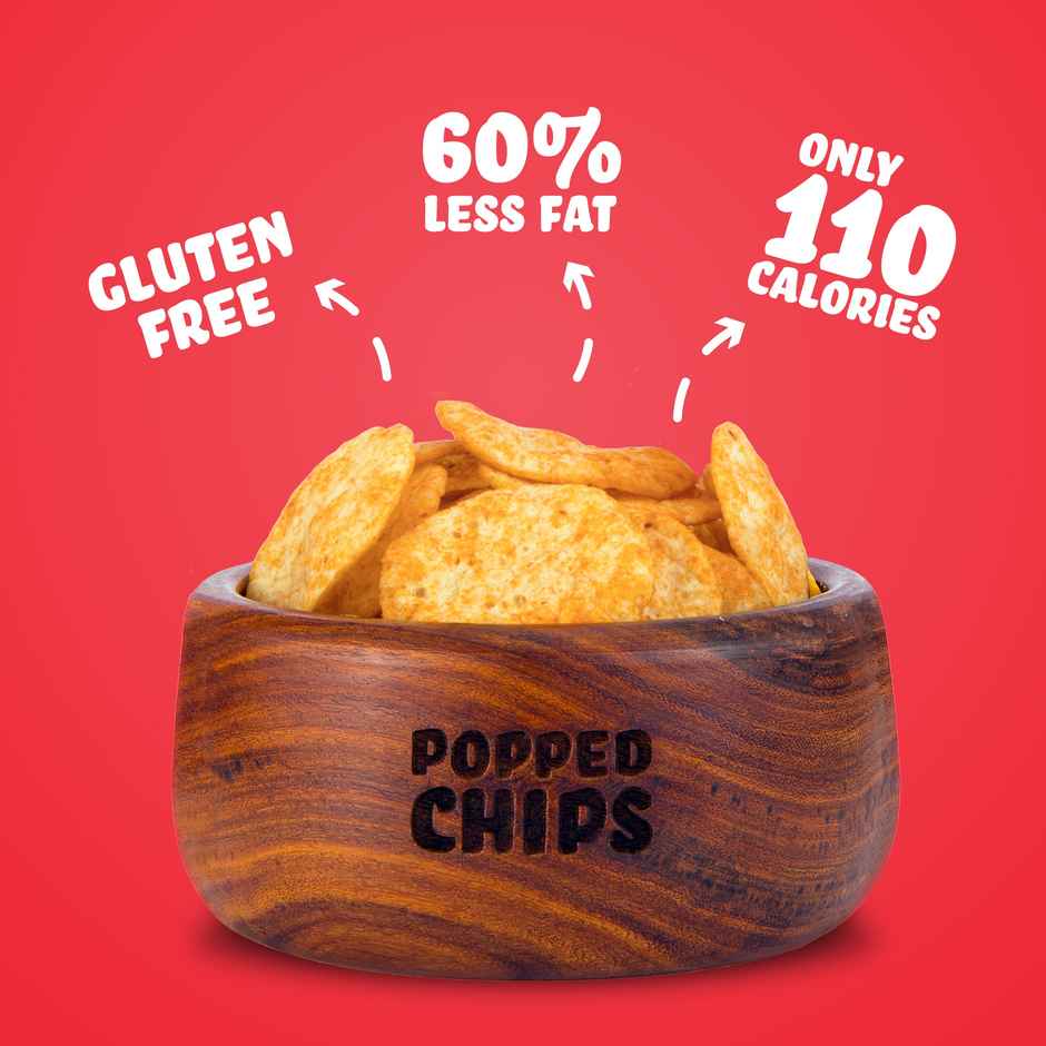 BRB Potato Popped Chips | Spicy Chipotle Flavour