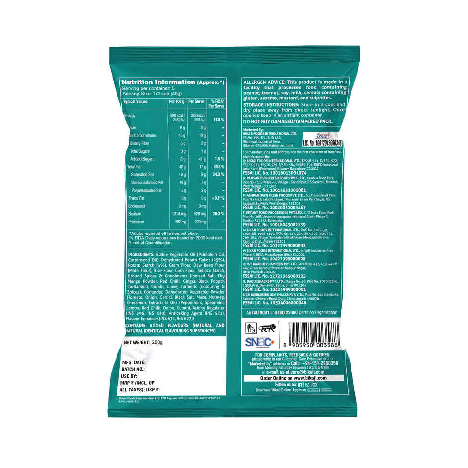 Bikaji Falahari Chips | Crunchy Snack