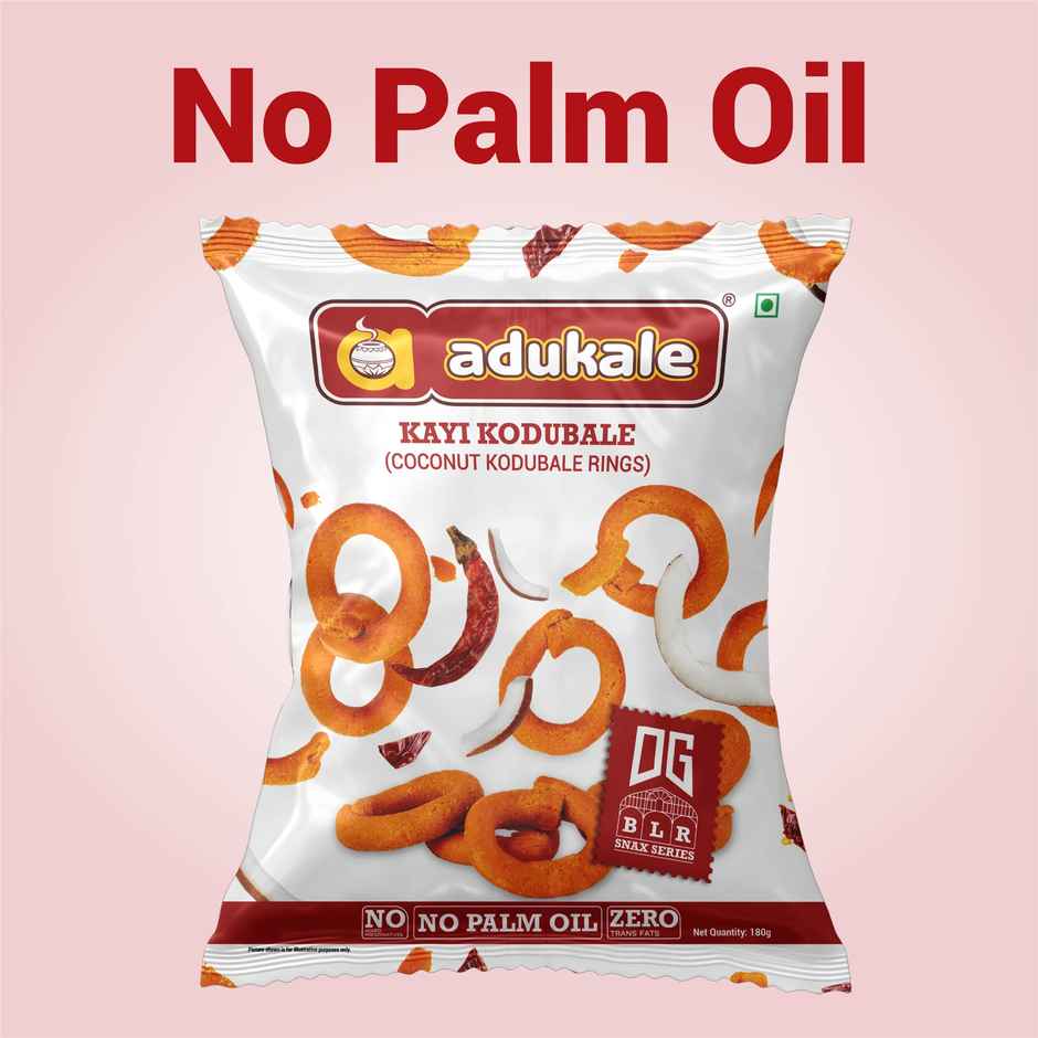 Adukale Kayi Kodubale | Coconut Kodubale