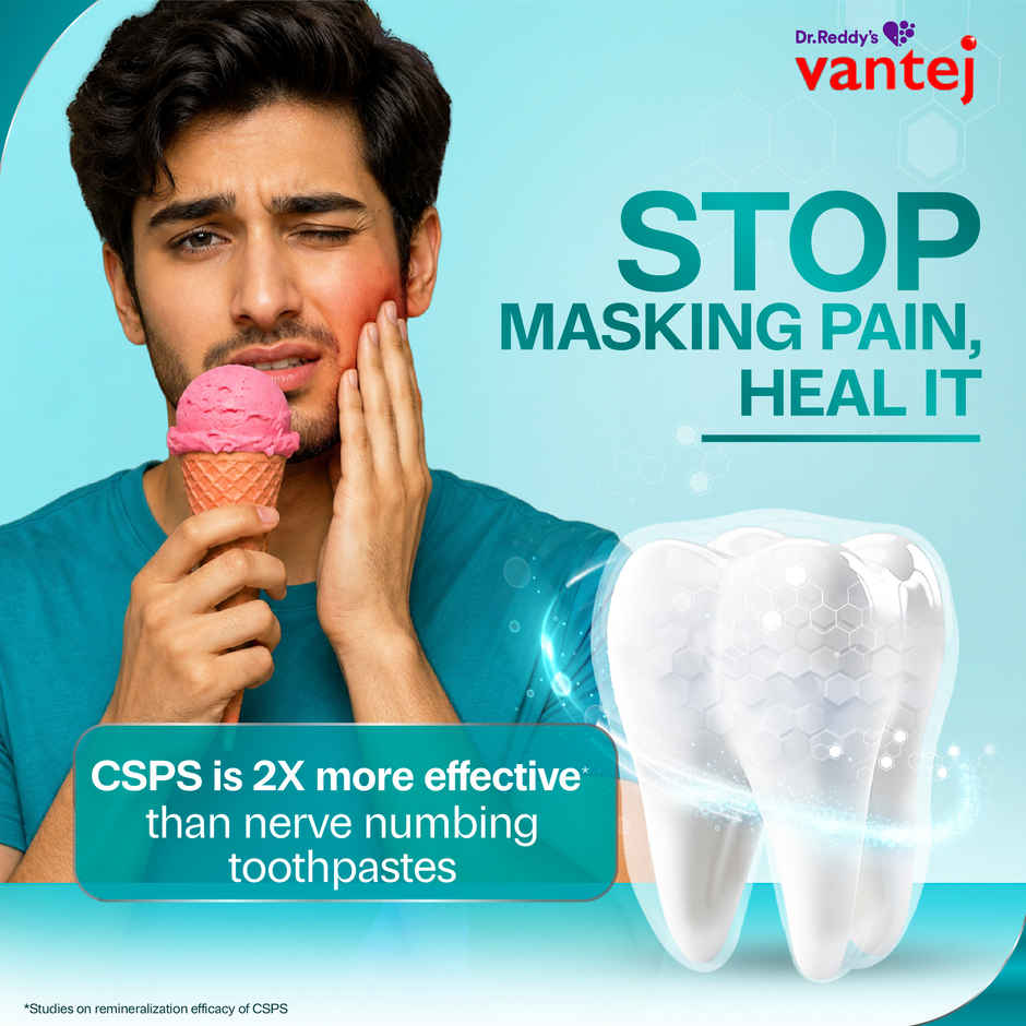 Vantej Sensitivity Protection Toothpaste