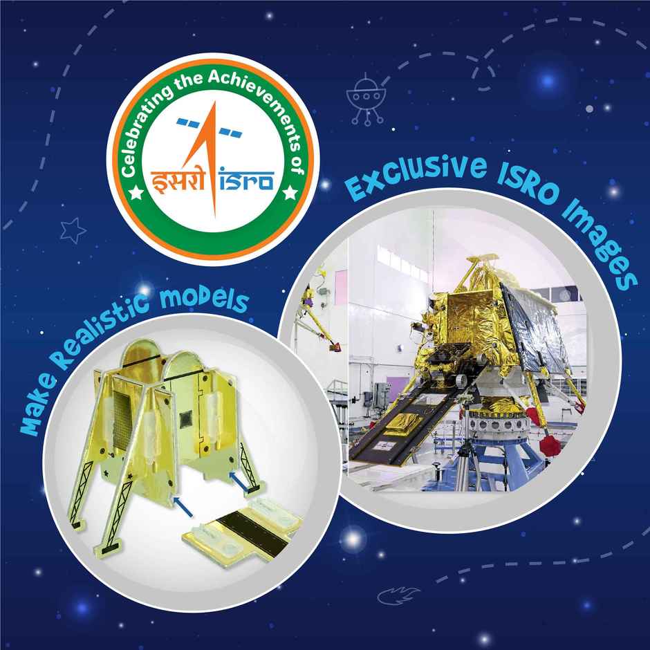 Imagimake Mapology Mission Chandrayaan Learning 3 Model DIY Toy for Kids Gifting