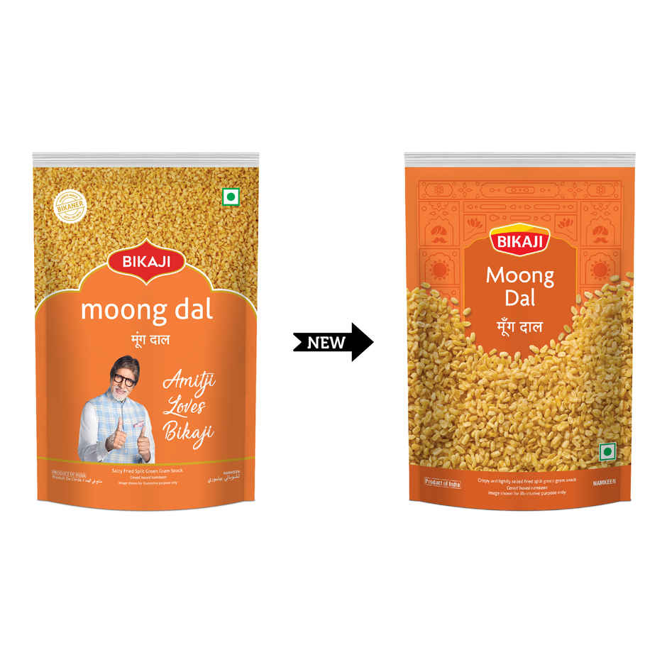Bikaji Namkeen Moong Dal | Crispy Lentil Snack