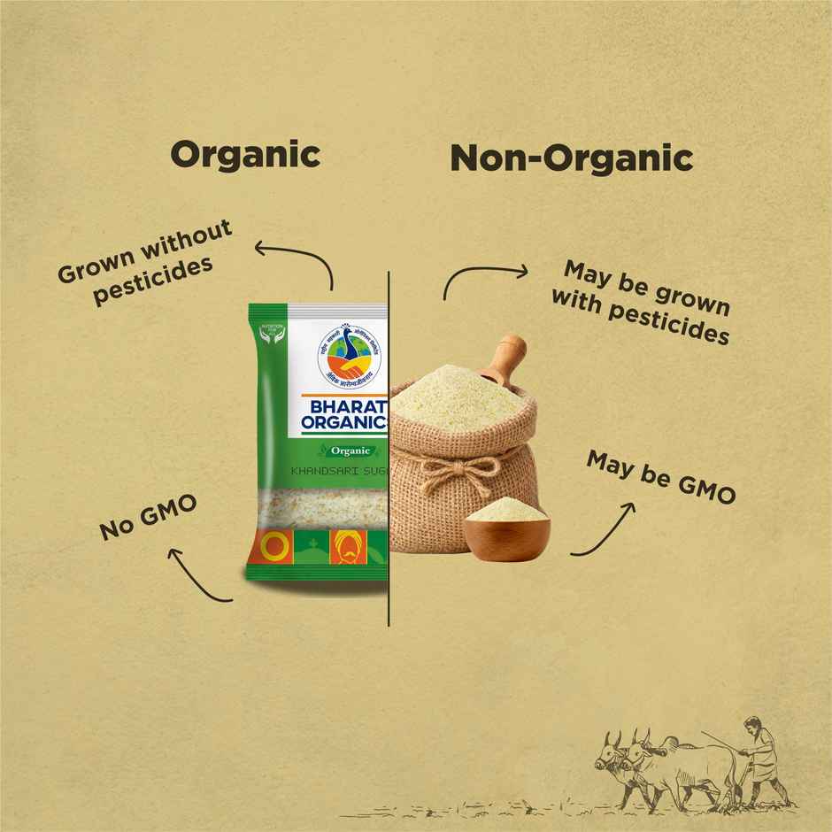 Bharat Organics Khandsari Sugar