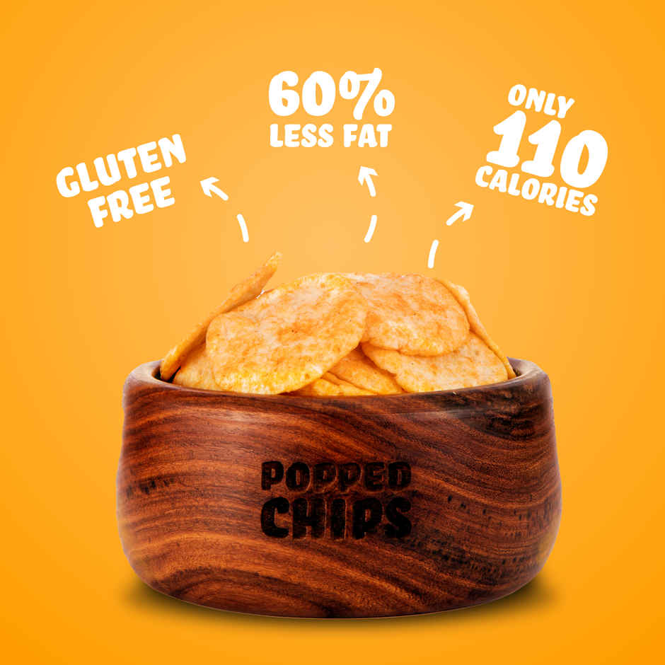 BRB Potato Popped Chips - Pasta Cheese Flavour