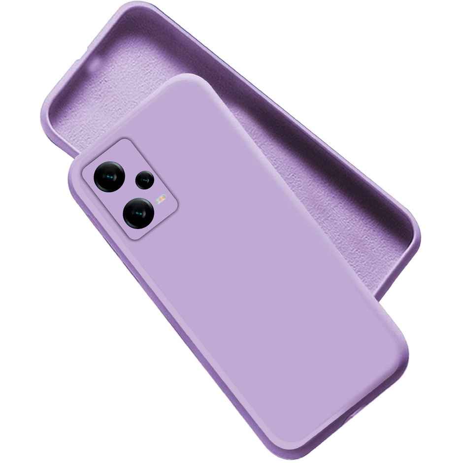 Artistque Case For Mi Redmi Note 12 5G / Poco X5 Back Cover - Plain Liquid Silicone Cover