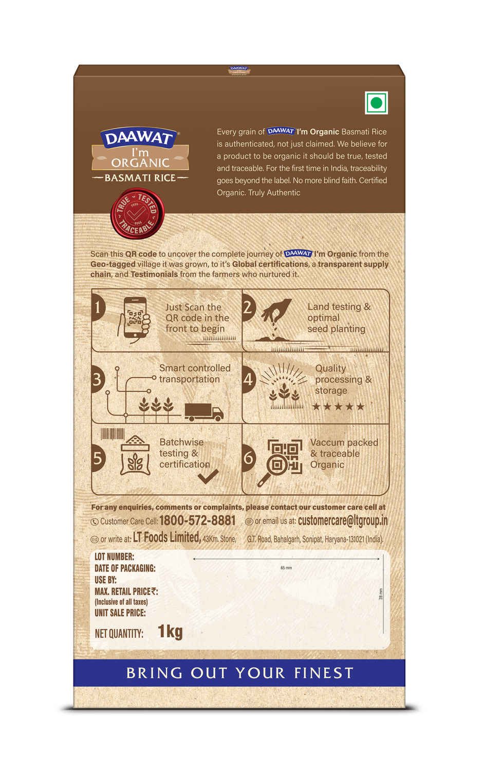 Daawat I'm Organic Basmati Rice