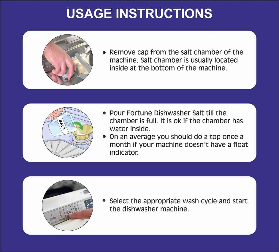 Fortune Dishwasher Salt Pouch