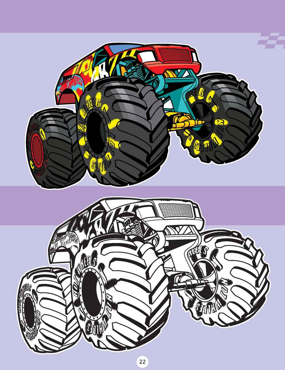 Hot Wheels Copy Colouring Book for Kids