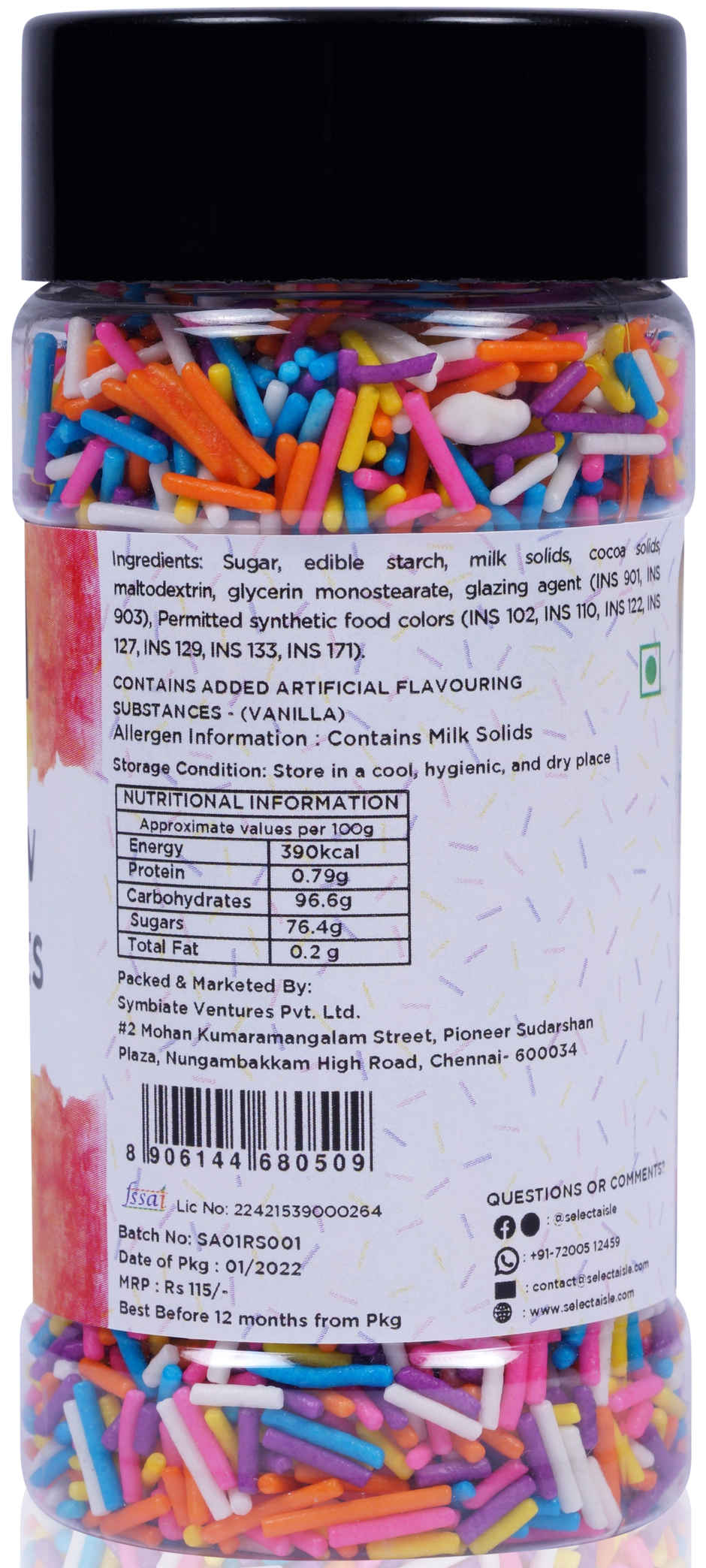 The Select Aisle Rainbow Sprinkles