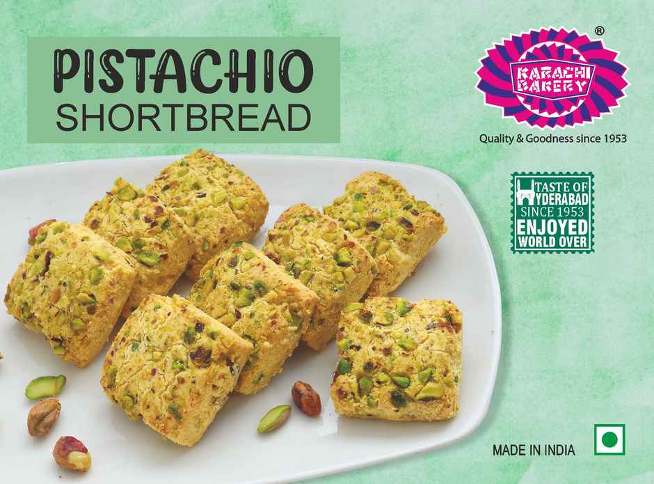 Karachi Bakery Pistachio Shortbread
