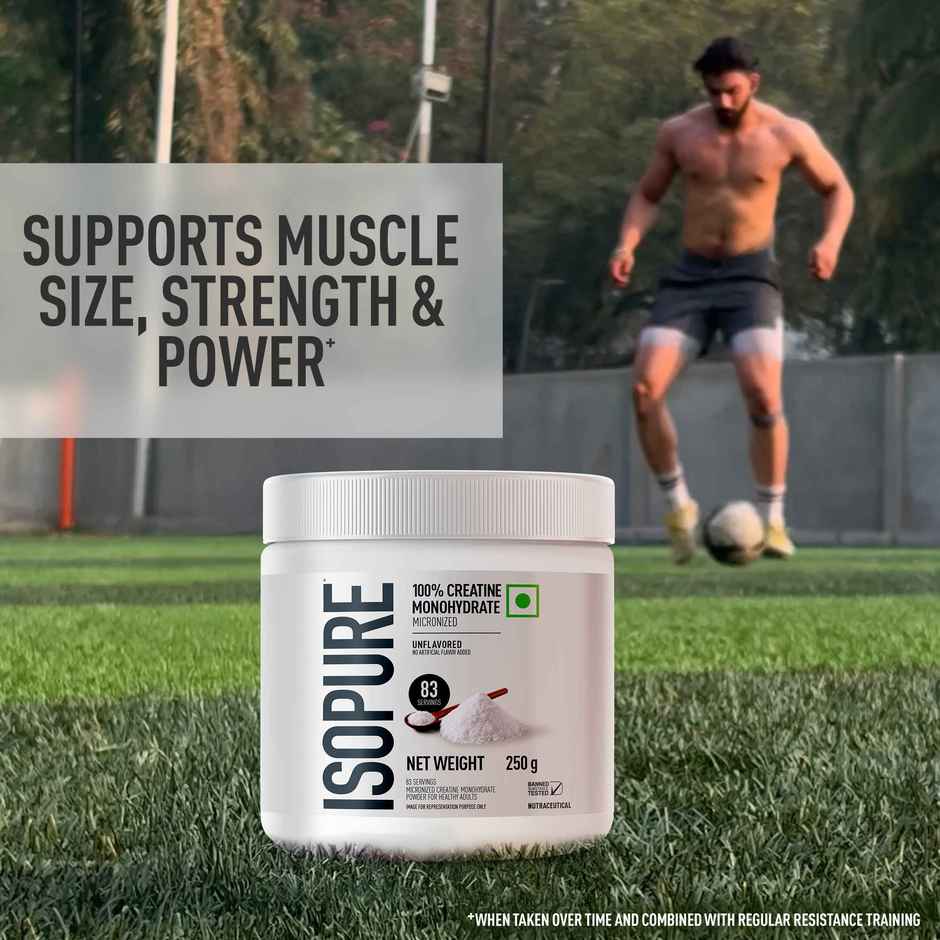 Isopure Creatine Monohydrate Micronized Increase Lean Muscle Mass