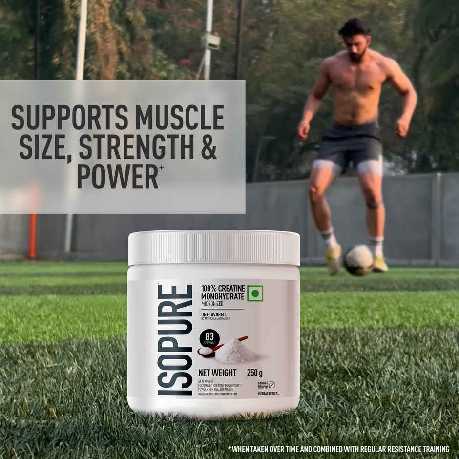Isopure Creatine Monohydrate Micronized Increase Lean Muscle Mass