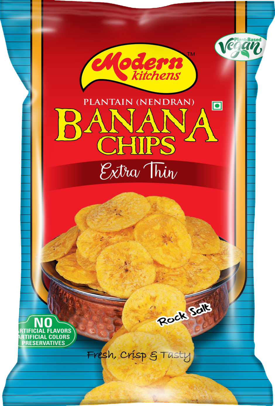 Modern Kitchens Banana Chips Salted | Crispy & Light