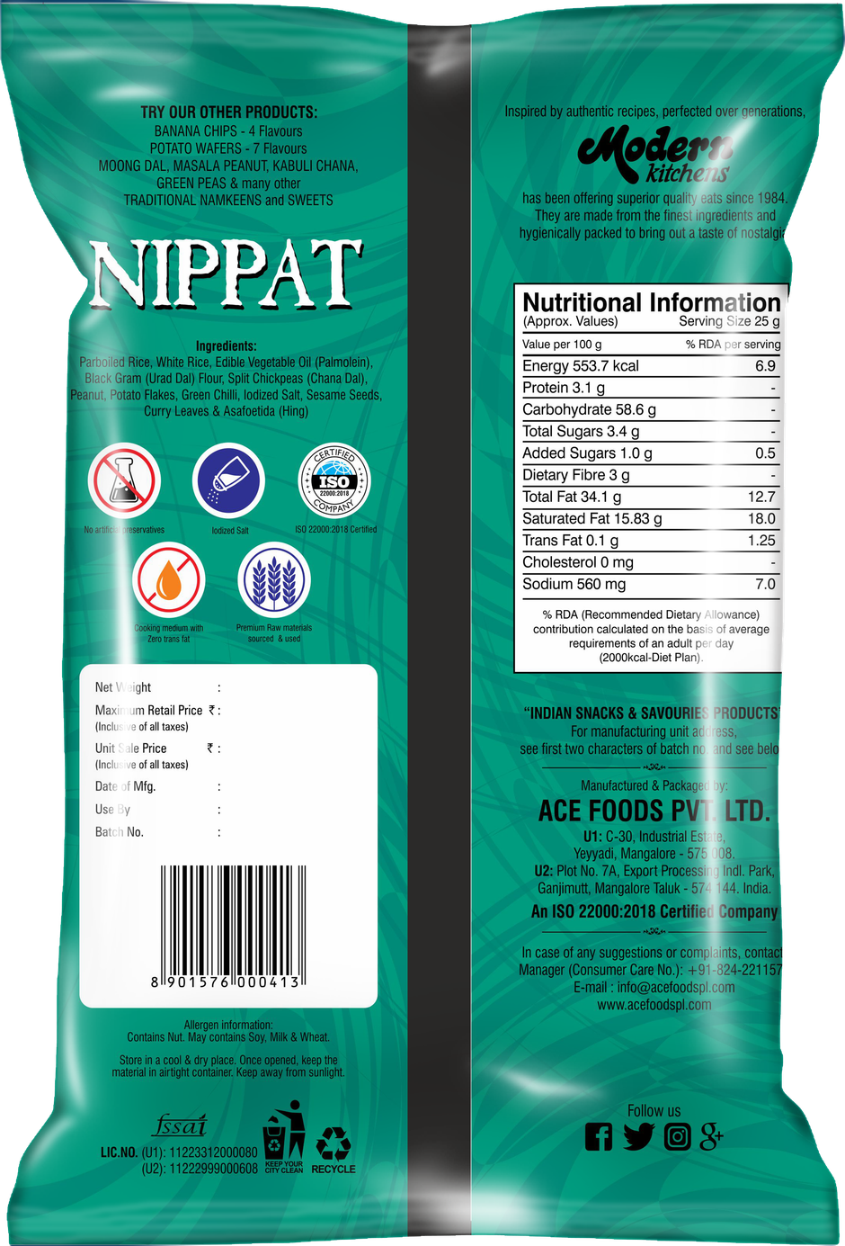 Modern Kitchen Nippat