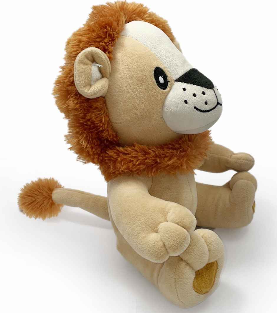 Mirada Brown Sitting Lion Soft Toy -27Cm