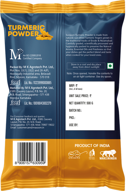 Sunpure Turmeric Powder