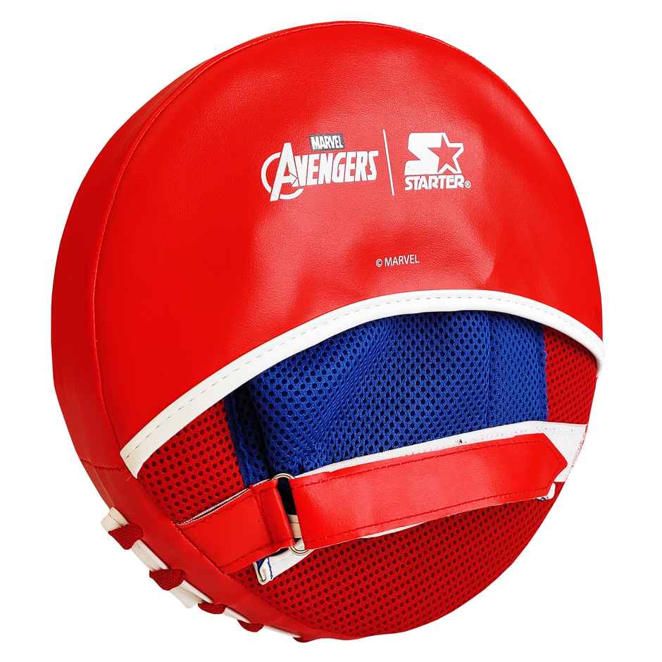Hamleys Starter Captain America Boxing Glove And Focus Pad Multicolour, 3Y+