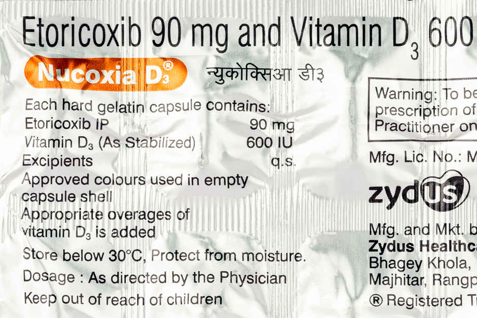Nucoxia D3 Capsule