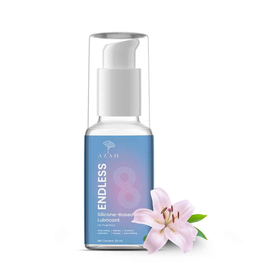 Azah Endless Silicone-Based Lubricant Gel For Men & Women | Lily Flavoured
