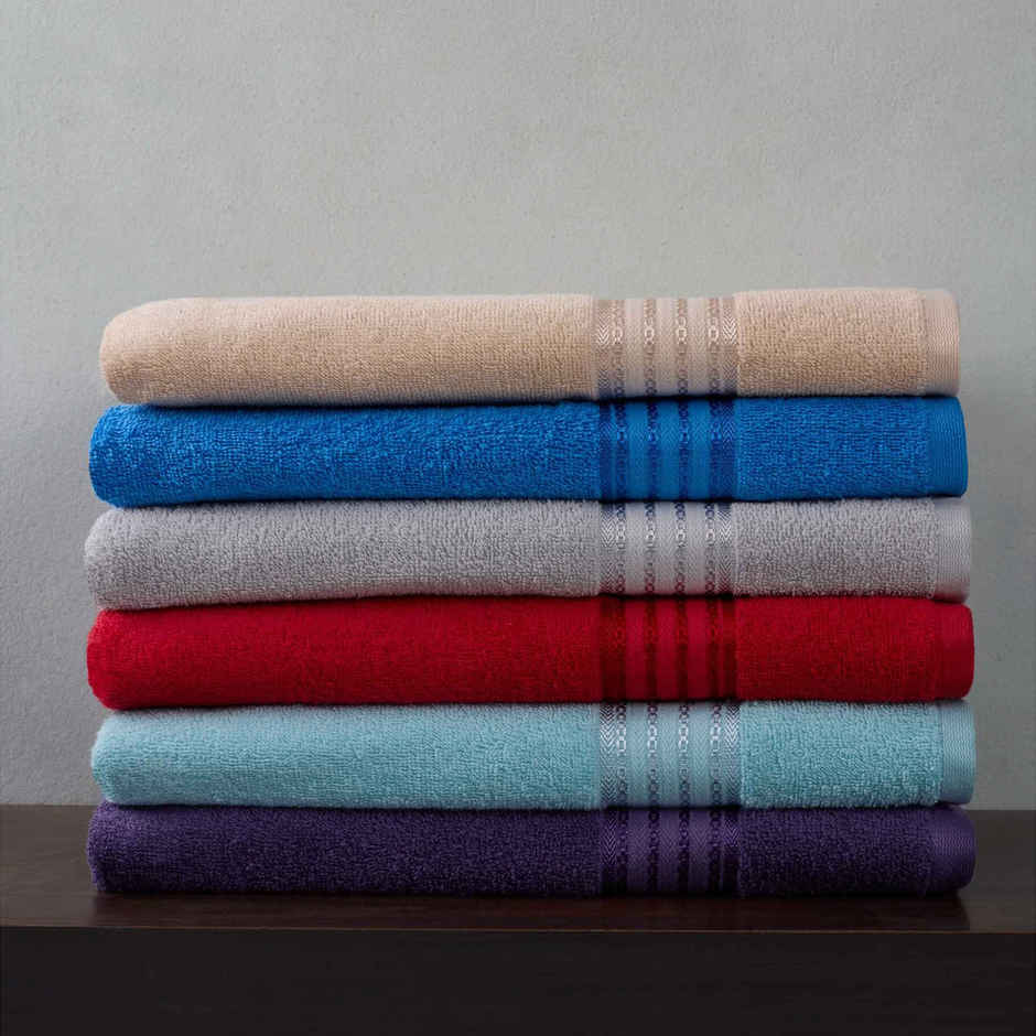 Himeya Quick Dry 380 GSM Cotton Bath Towel | Grey