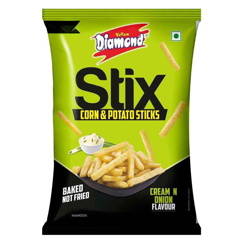 Yellow Diamond Cream & Onion Potato Stix