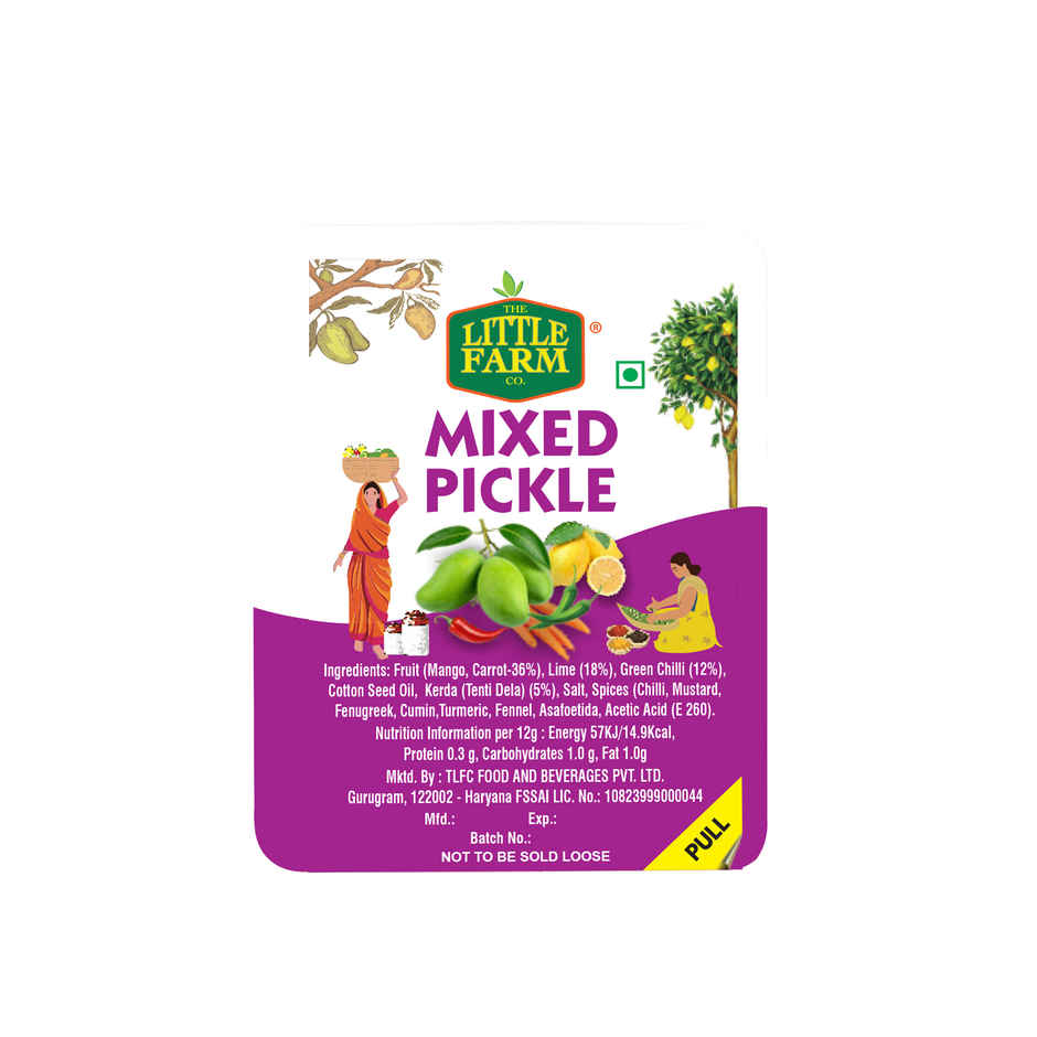 The Little Farm Co. Pickle & Chutney Assorted Travel Pack