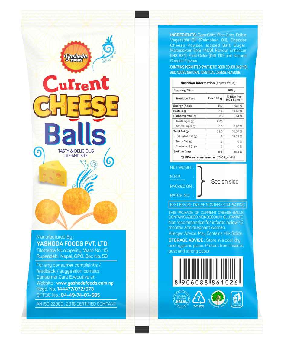 Current Cheese Balls (White)